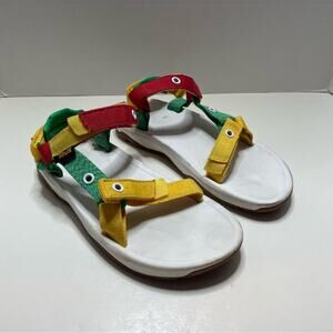 TEVA X ERIC CARLE kids sandals Size 3 Youth